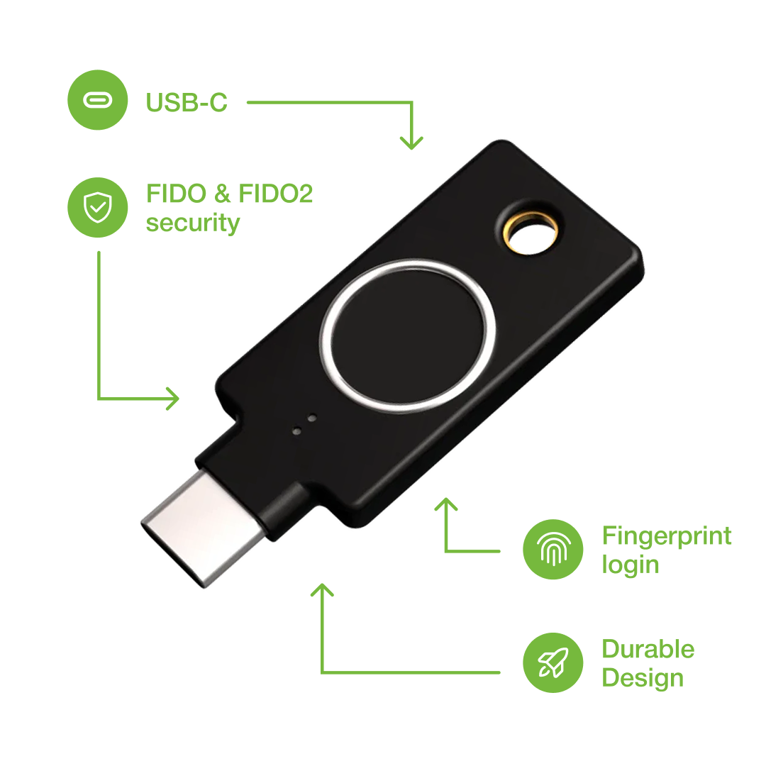 YubiKey C Bio (FIDO Edition)
