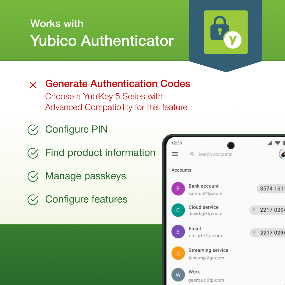 Security Key C (NFC) by Yubico
