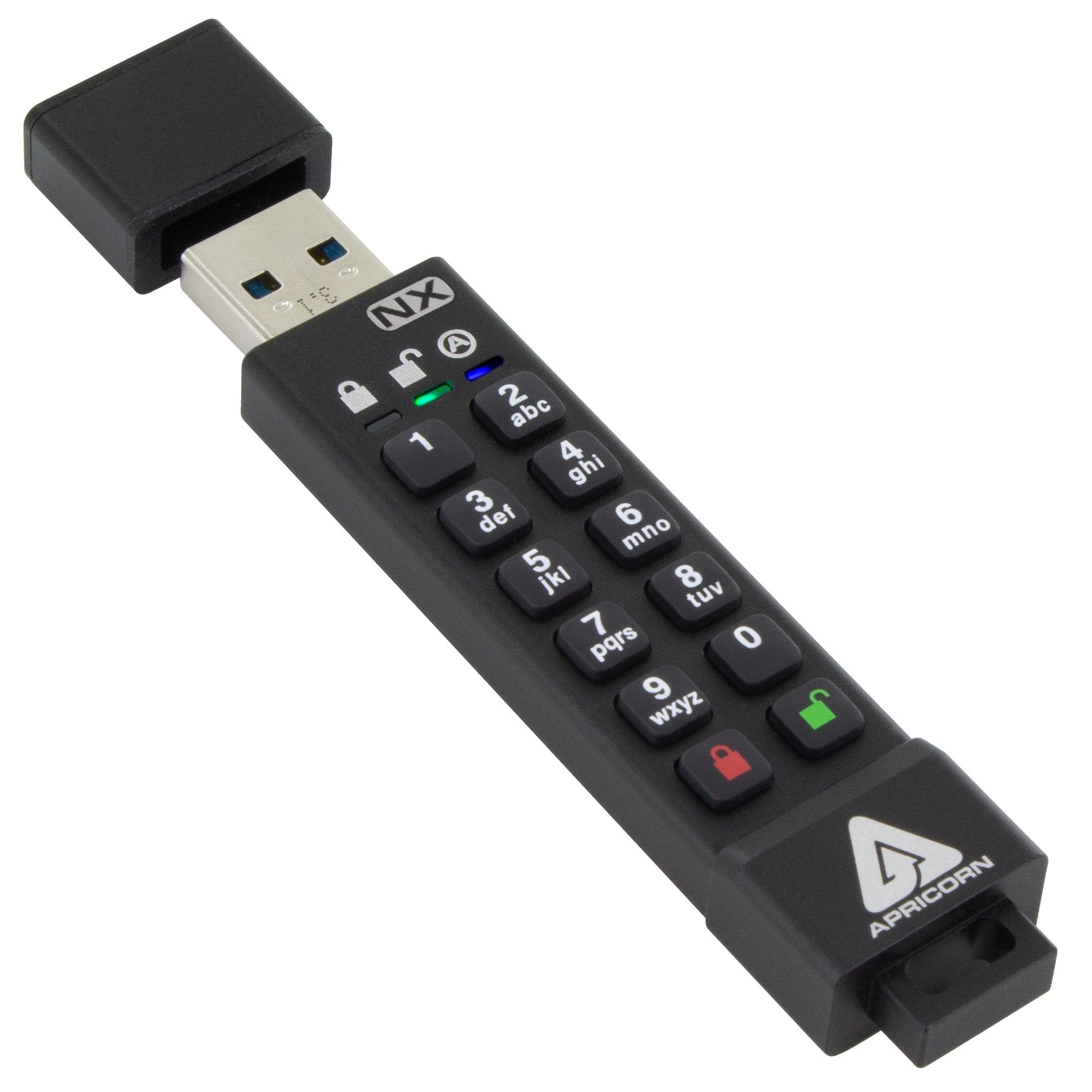 Apricorn Aegis Secure Key 3NX 8GB Flash Drive - Trust Panda