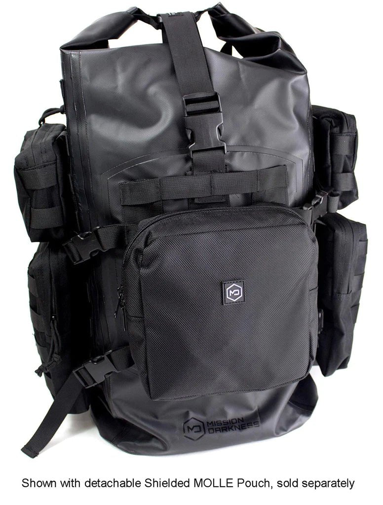 Mission Darkness Dry Shield Faraday Backpack 40L Drybag - Trust Panda