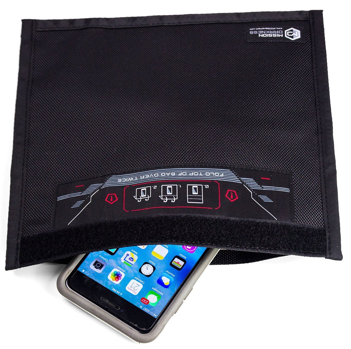 Mission Darkness Non-Window Faraday Bag for Phones - Trust Panda