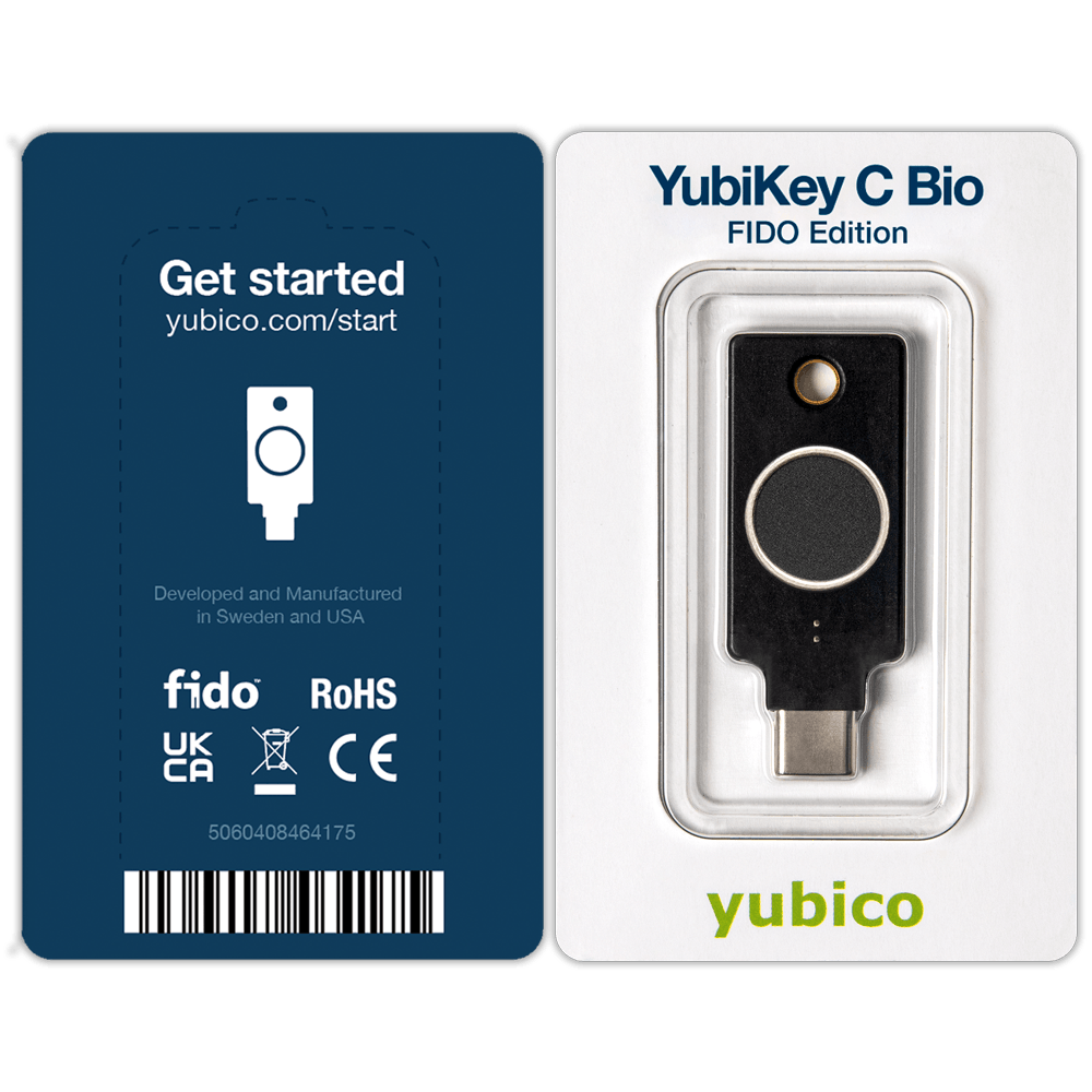 YubiKey C Bio (FIDO Edition) - Trust Panda