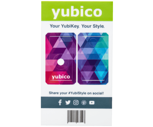 YubiStyle Cover (Diamond Prism) - Trust Panda